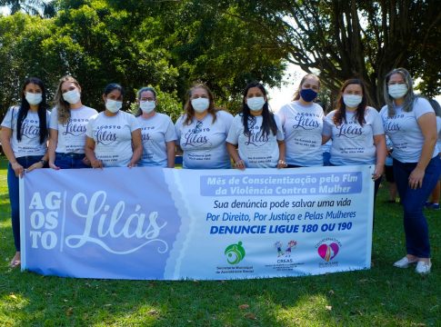 Assistência Social encerrou Agosto Lilás nesta sexta-feira (28)