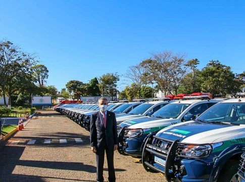 Deputado Paulo Corrêa participa da entrega de 78 viaturas para Segurança