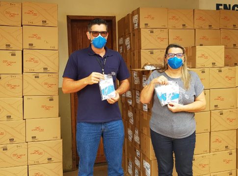 BSB doa 100 mil máscaras para Eldorado