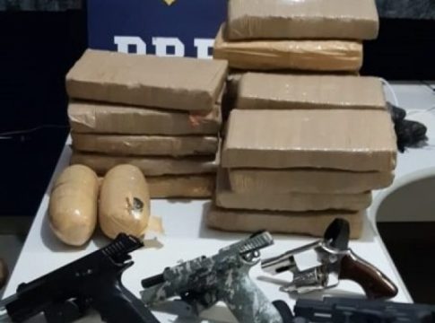 PARANÁ: Motorista é preso com carregamento de armas e munições que saíram de Mundo Novo