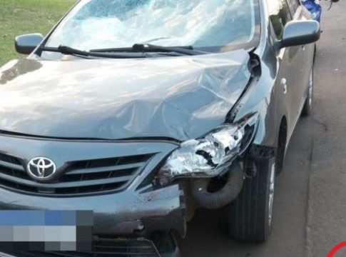 Motociclista morre após invadir preferencial e ser atingido por carro em Amambai