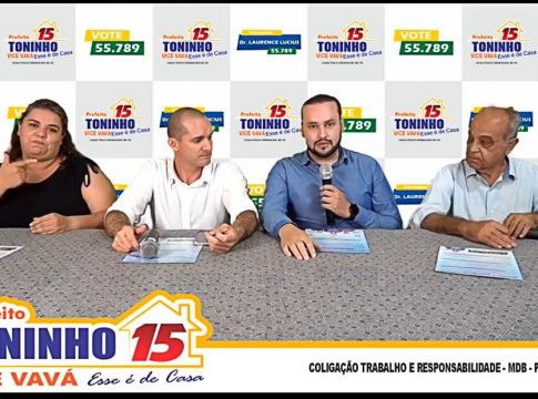 Em live Dr. Laurence apresenta propostas de campanha