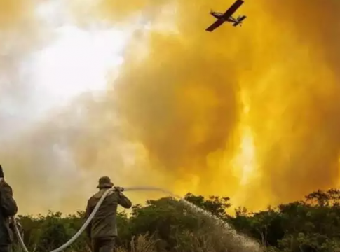 MS recebe última parcela de recurso federal no combate às queimadas no Pantanal