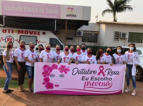 Saúde de Japorã inicia ações do Outubro Rosa