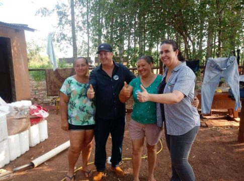 Assentamento Santo Antonio recebe “caravana” de Ney e Sandra