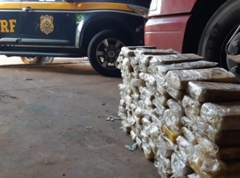 Carga de cocaína avaliada em mais de R$ 5 milhões é apreendida em meio a milho