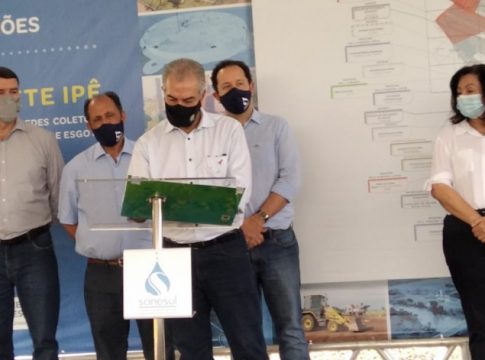 Sanesul e Governo do Estado entregam obras milionárias em Dourados