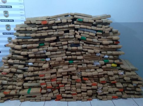 Durante perseguição em Campo Grande, policiais encontram maconha avaliada em R$ 984 mil