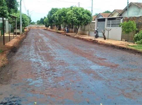 Empresa Santa Engenharia em breve entregará asfalto no bairro Universitário