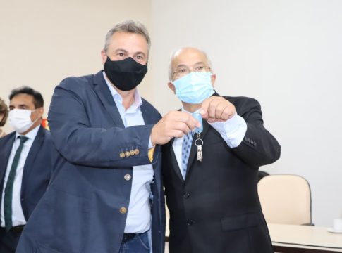 DR. LÍDIO E ZÉ ROBERTO TOMAM POSSE COMO PREFEITO E VICE DE IGUATEMI