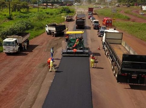 Reinaldo Azambuja lança pacote de R$ 376 milhões para pavimentação e restauração de 296 km de estradas