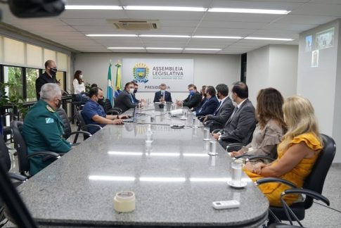 Paulo Corrêa toma posse para mais dois anos como presidente da ALEMS