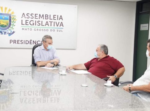 Deputado Paulo Corrêa recebe vereadores Ivan e Devanir