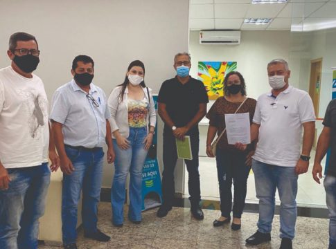 Vereadores de Itaquiraí protocolam na Energisa reclamações dos consumidores