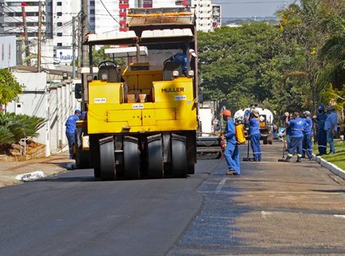 Obras em execução pelo Governo do Estado na Capital geram centenas de empregos