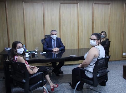 Paulo Corrêa recebe prefeita Rhayza e reafirma compromissos com Naviraí