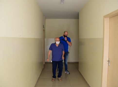Prefeito Lídio inicia semana visitando Pronto Atendimento em Iguatemi