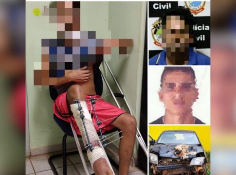 Pai e filho são presos após tentarem matar rapaz esfaqueado no Tijuca em briga de bar