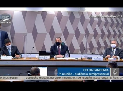 Depoimento de Mandetta tem atraso devido a bate-boca entre senadores