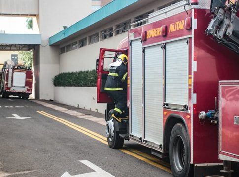 Incêndio que começou em chuveiro do centro cirúrgico é controlado por funcionários da Santa Casa