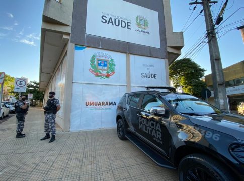 Sete pessoas são presas em operação que apura desvio de verbas do Fundo Municipal de Saúde, em Umuarama