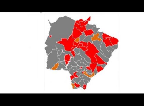 Campo Grande e mais 42 municípios entram na bandeira cinza, de grau extremo da Covid-19