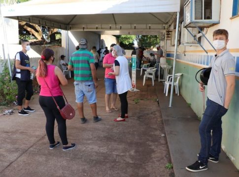 Saúde de Iguatemi vacinou 825 cidadãos em apenas um dia