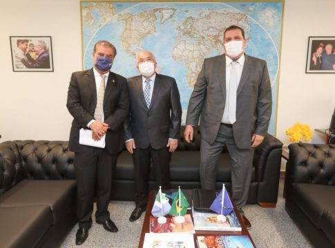 Prefeito Lídio e vereador Genésio buscam em Brasília investimentos para Iguatemi