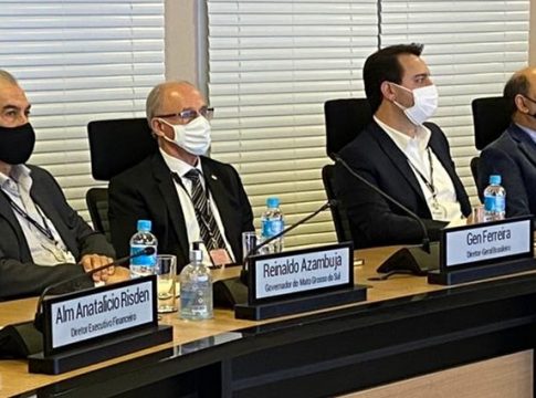 Reinaldo Azambuja propõe projeto com Itaipu para combater assoreamento nos rios Iguatemi e Amambai