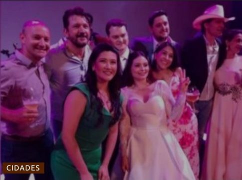 PM encerra casamento de filha de servidora pública com show de Jads & Jadson em Maracaju