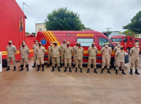 Bombeiros comemoram 19 anos da corporação em Mundo Novo