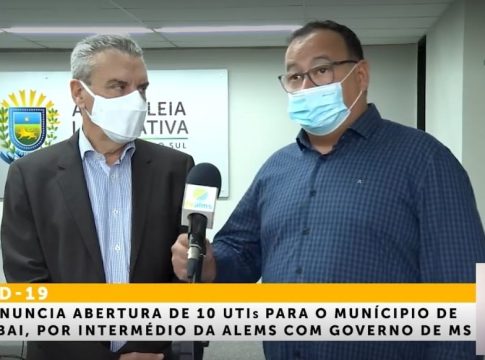 Parceria Governo, Assembleia e Prefeitura garante 10 leitos de UTI para Amambai