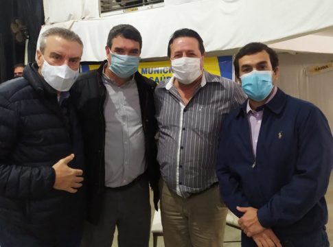 Vereadores Evaldo, Walter e Aninha e participam de evento do PSDB em Amambai
