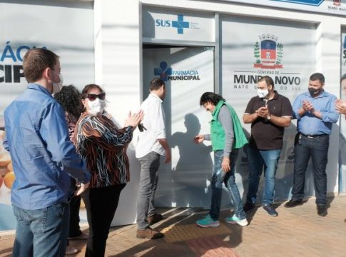 Saúde de Mundo Novo reinaugurou a Farmácia Municipal