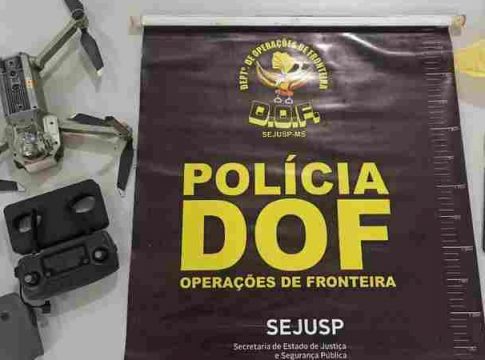 Com uso de drone, traficantes tentaram entregar drogas e celulares aos internos da PED