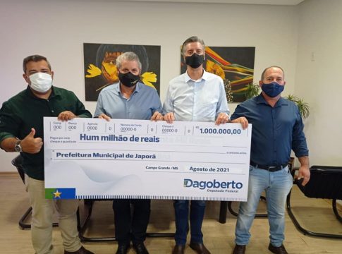 Deputado Dagoberto destina R$ 1 milhão para Japorã