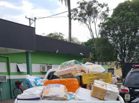 Forças de segurança incineram mais de 1 tonelada de drogas em Iguatemi