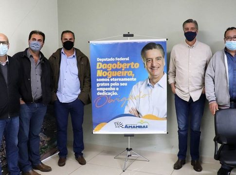 Deputado Federal Dagoberto Nogueira anuncia R$ 1 milhão para obras de Amambai