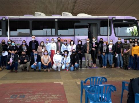Guaíra recebe Ônibus Lilás