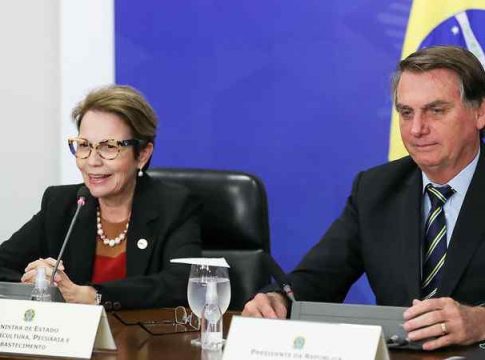 Com respaldo do agro e de Paulo Guedes, Tereza Cristina ganha força para ser vice de Bolsonaro em 2022, diz site