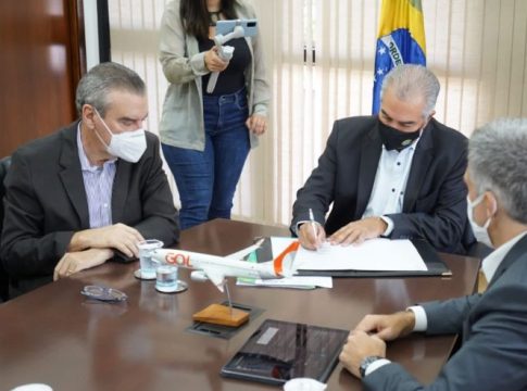 Deputado Paulo Corrêa participa de lançamento de rota aérea inédita entre Bonito e São Paulo