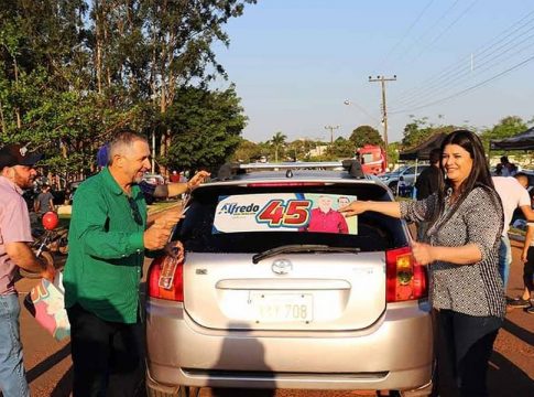 Deputada Rose e ex-prefeitos Betoni e Heliomar prestigiam candidatura de Alfredo em Paranhos