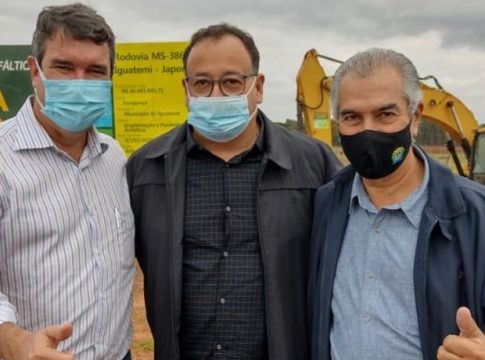 Governador Reinaldo Azambuja cumpre agenda de lançamentos e inaugurações em Amambai nesta quinta-feira