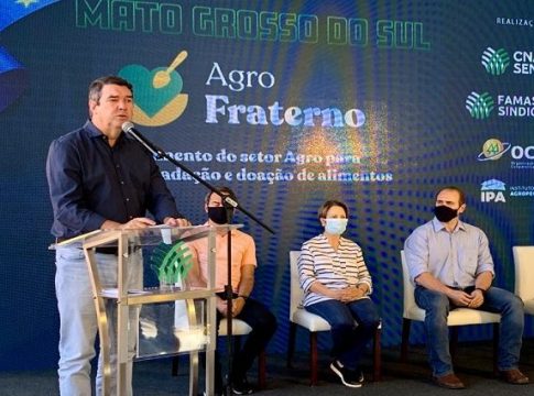 Na Famasul, Riedel fala das ações do setor produtivo e do Governo MS na garantia da segurança alimentar