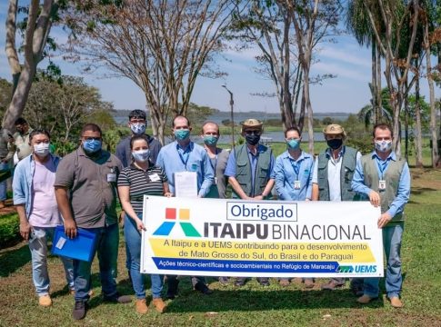Dirigentes da UEMS e da ITAIPU iniciam Ações no Refúgio de Maracaju