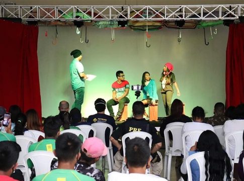 Cerimônia de Lançamento do FETRAN foi realizada nesta segunda-feira com apresentação de peça do município