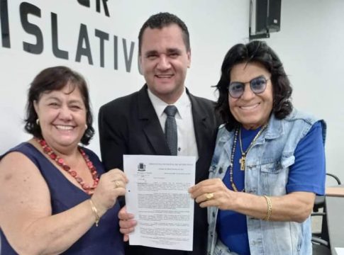 Vereador Richardson comemora doação de área para empresa Novo Mundo