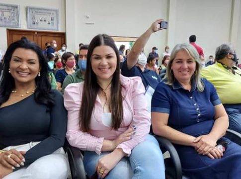 Vereadoras comemoram anúncio da pavimentação da MS 488 em Itaquiraí