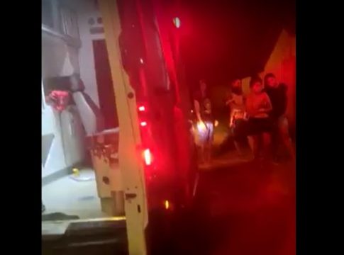 Bandidos roubam carro, lançam veículo contra criança durante fuga e atropelam morador no Aero Rancho