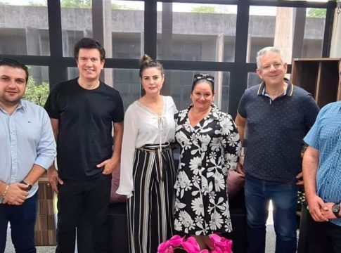 Richardson e Kaudi acompanham empresários do frigorífico de peixes na Capital